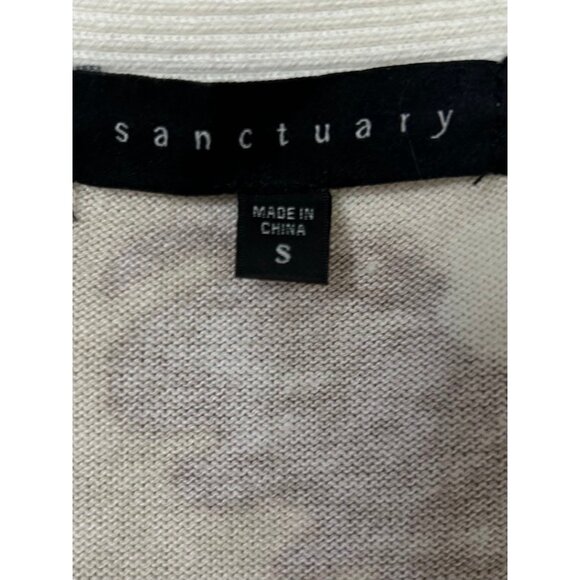 Sanctuary White Camo Long Cardigan/ Duster size small - Picture 2 of 11